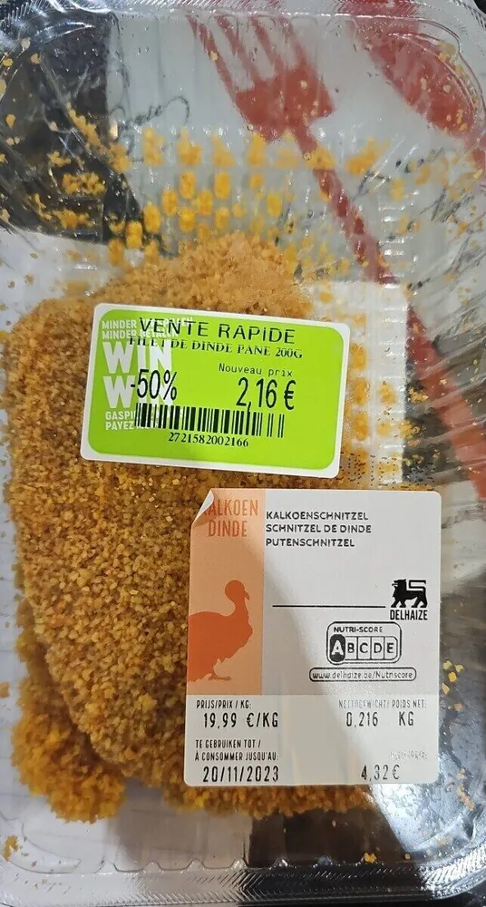 Schnitzel de Dinde