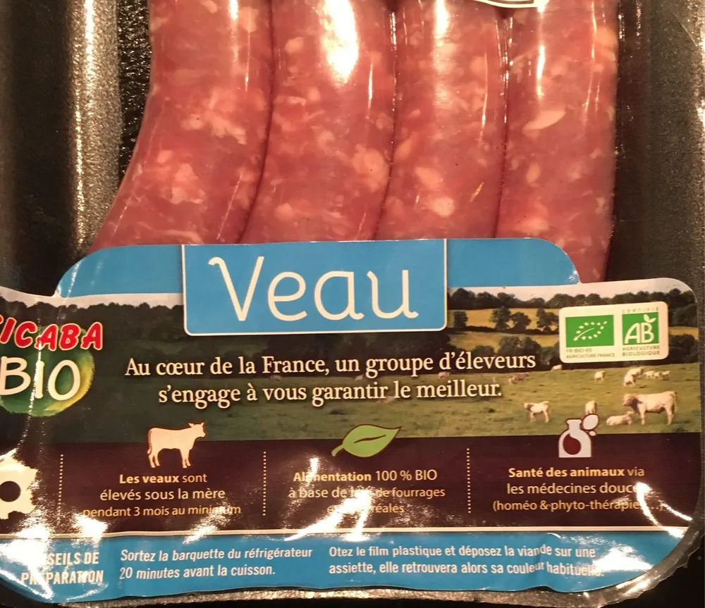 Saucisse veau