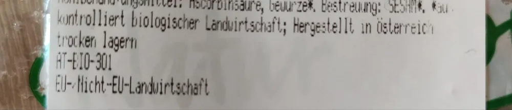 Bio Kornspitz Sesam