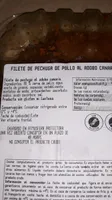Filete de pechuga de pollo al adobo canario