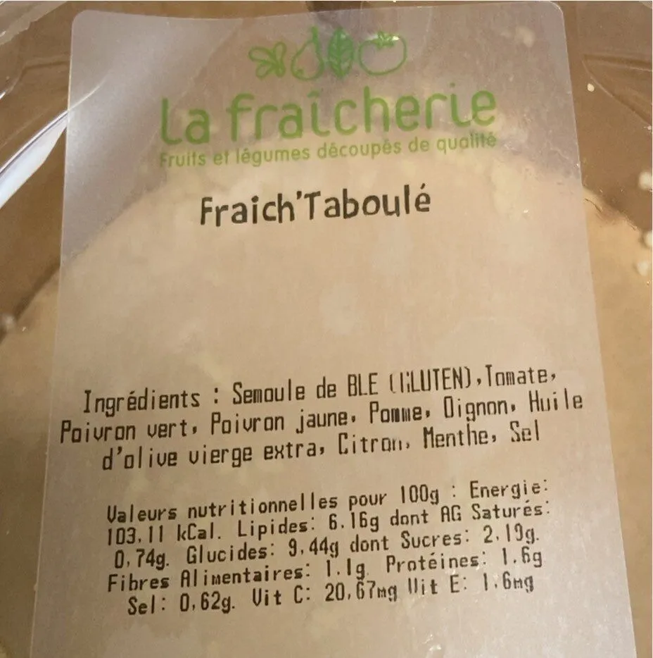 Fraich’taboulé