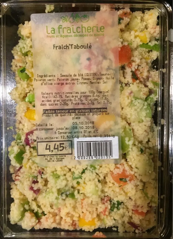 Fraich'Taboulé