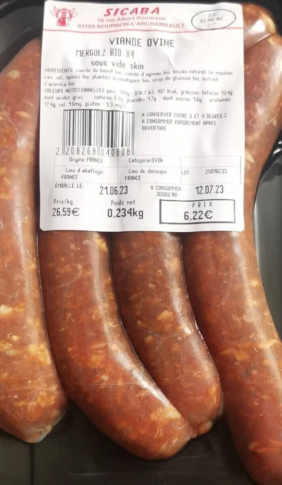 Merguez bio