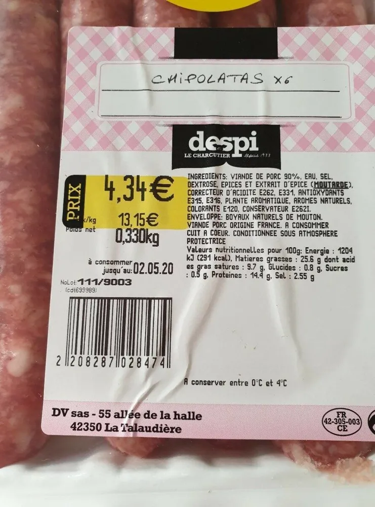 Chipolatas