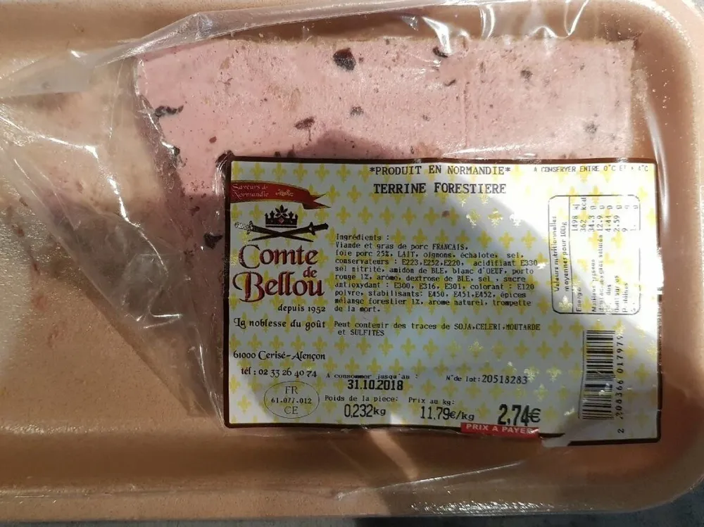 Terrine forestière