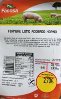 Fiambre lomo adobado horno