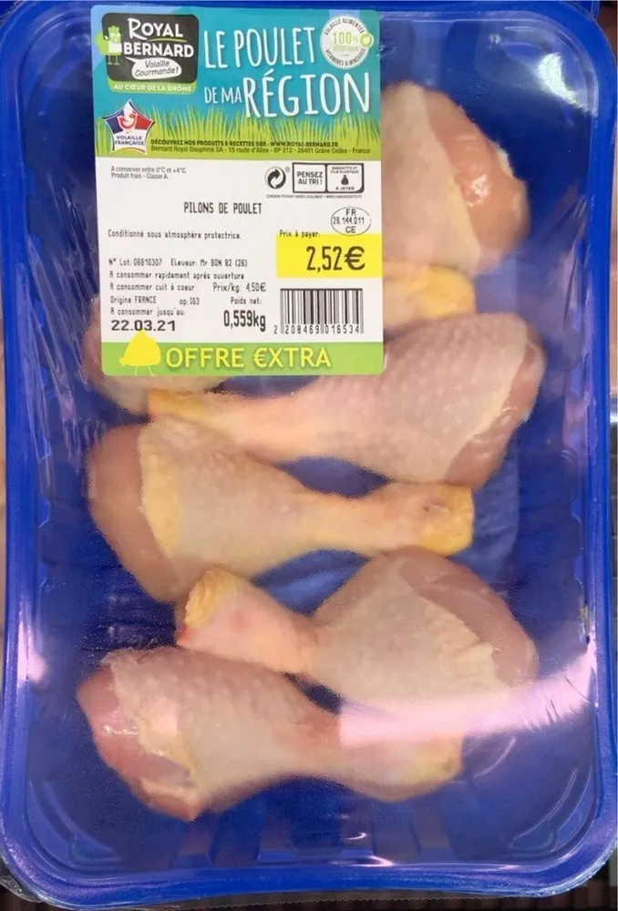 Le poulet de ma region