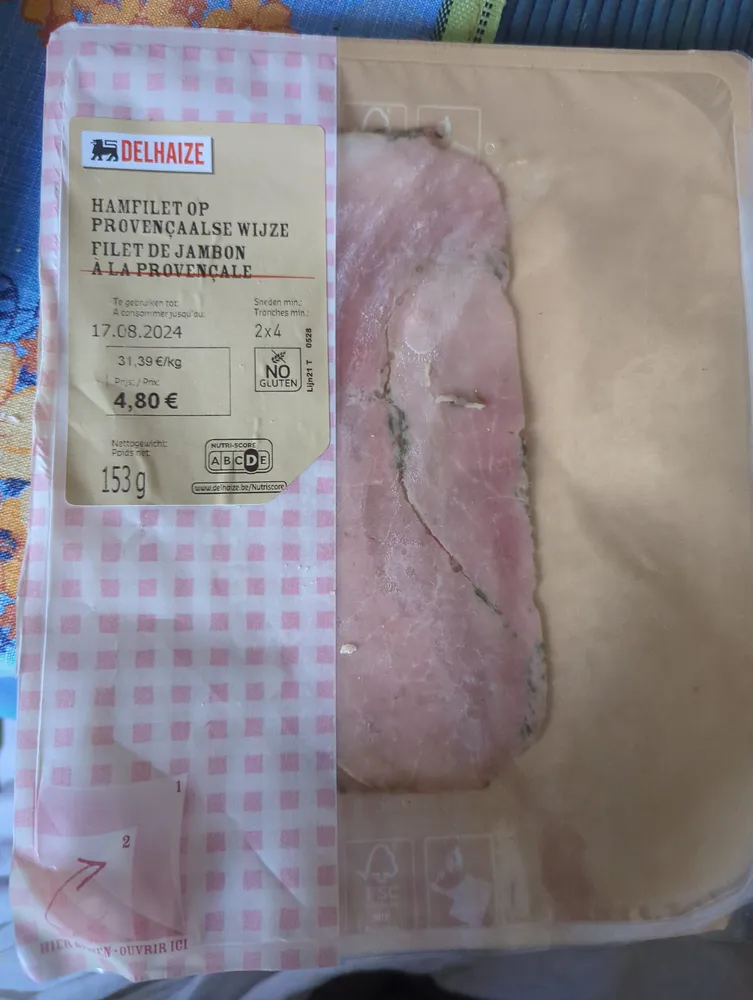 Filet de jambon à la provençale