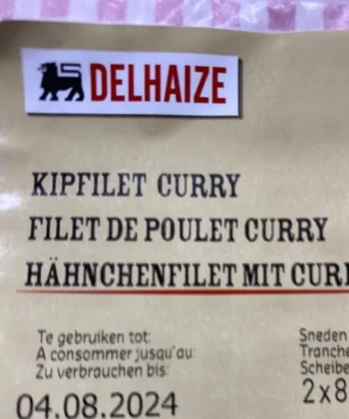 Filet de poulet curry