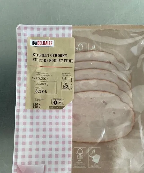 Filet de poulet fumé