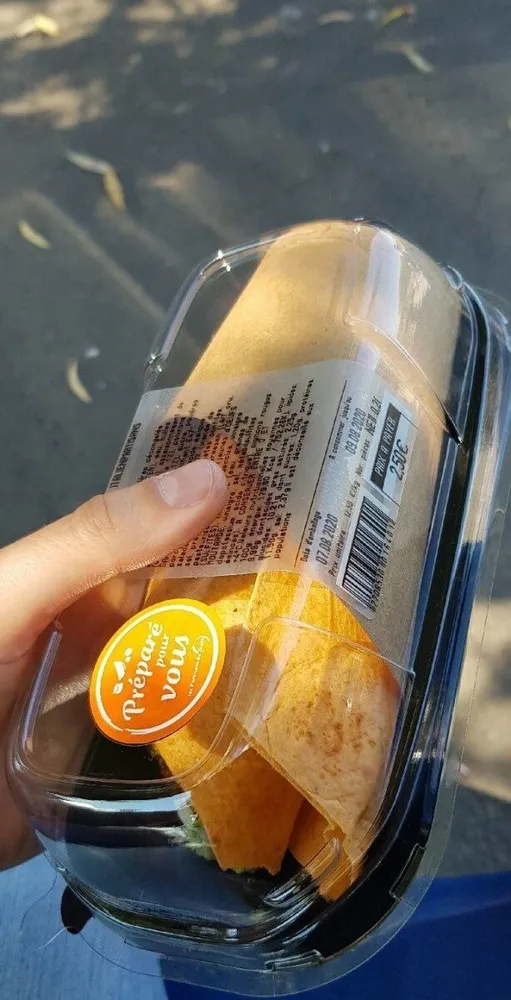 Wrap jambon italien partisans