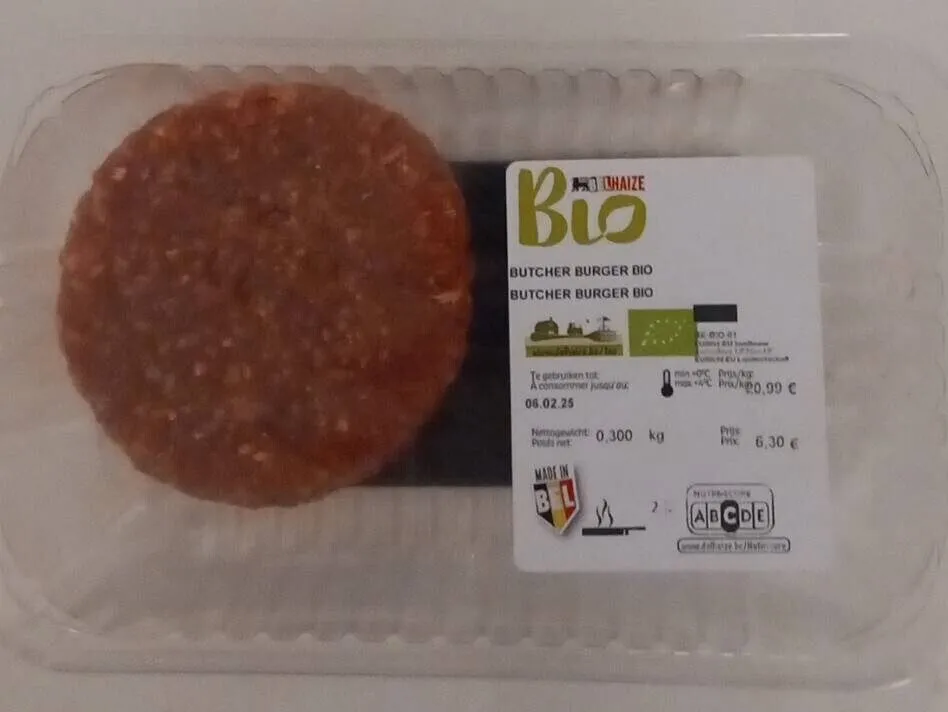 Butcher Burger Bio