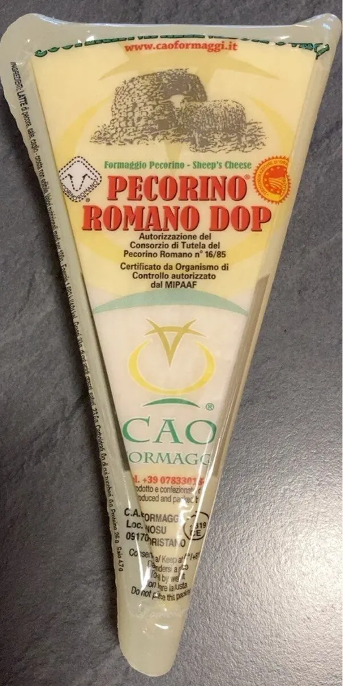 Pecorino romano dop