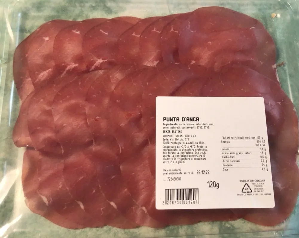 Bresaola punta d’anca