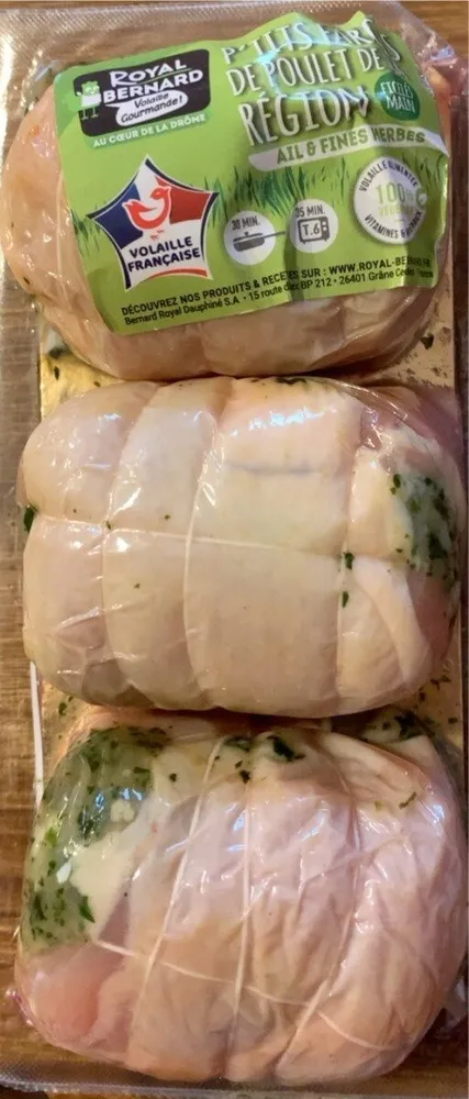 P’tits farcis de poulet de ma région