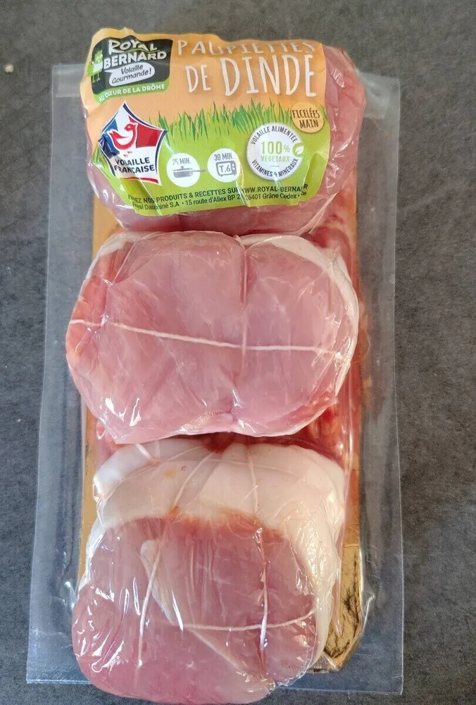 3 paupiettes de dinde