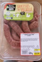 Saucisses de volailles en chapelet