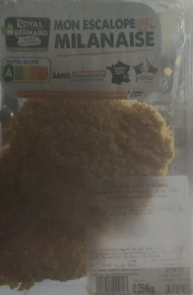 Mon escalope milanaise