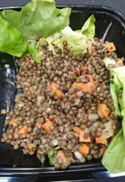 Salade lentilles vertes oignon