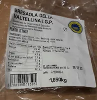 Bresaola della Valtellina igp