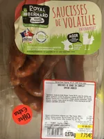 Saucisse de dinde en chapelet saveur chorizo