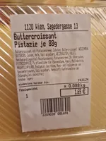 Buttercroissant Pistazie