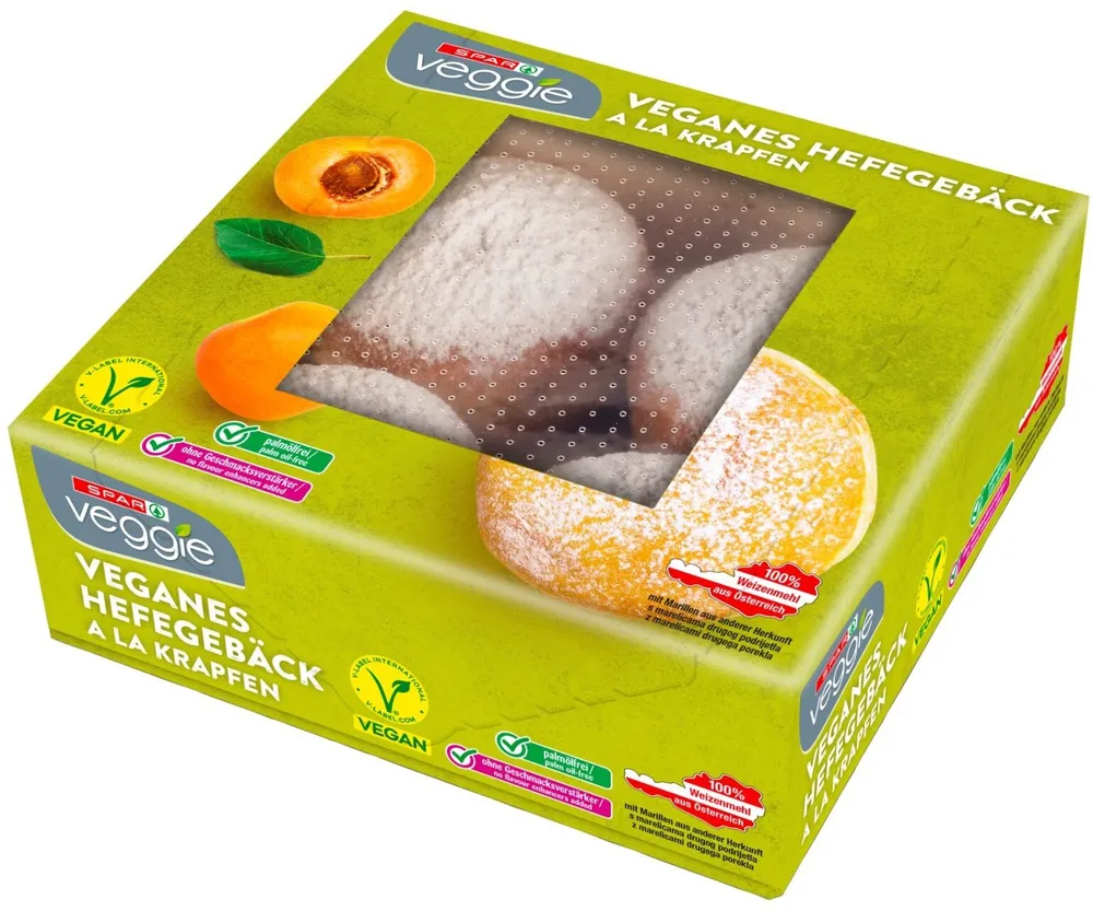 veganes Hefegebäck à la Krapfen