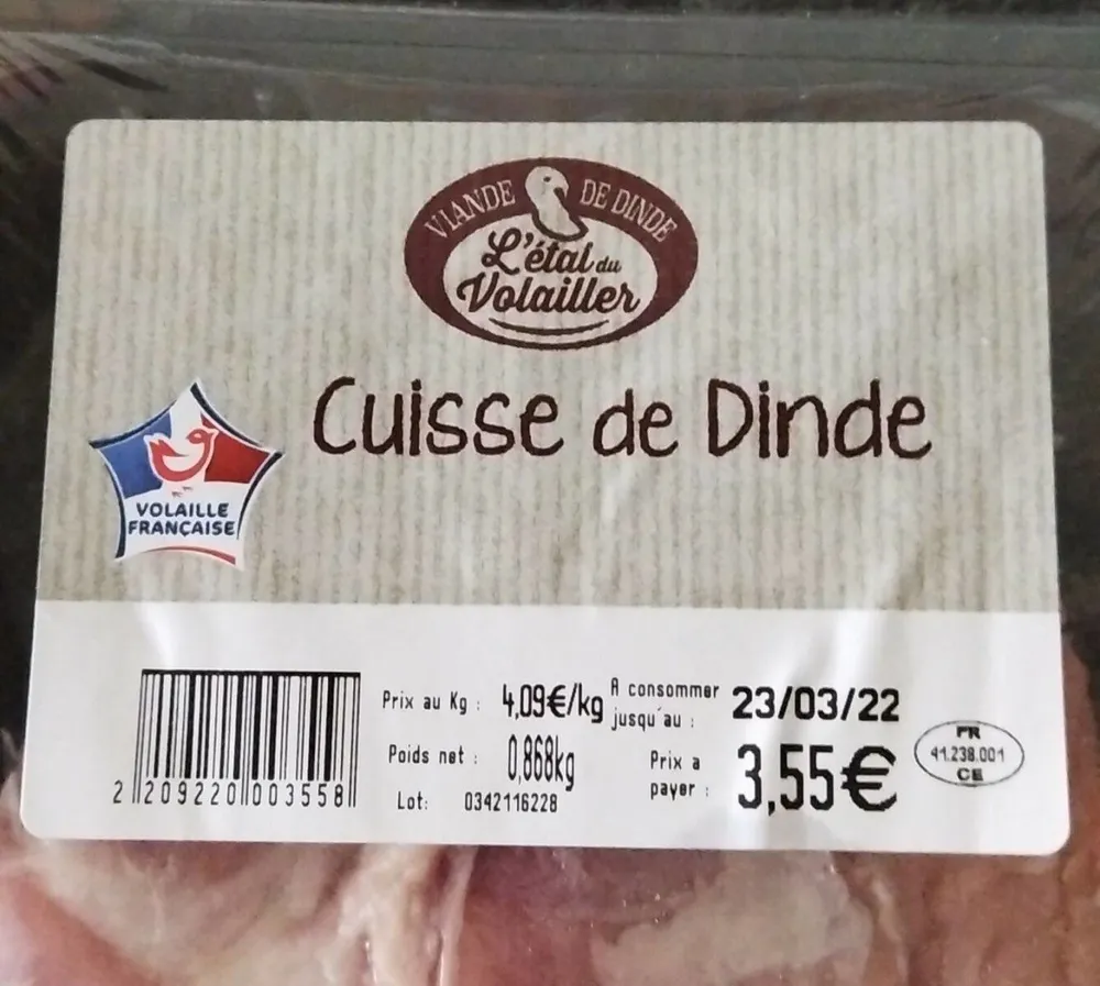 Cuisse de dinde