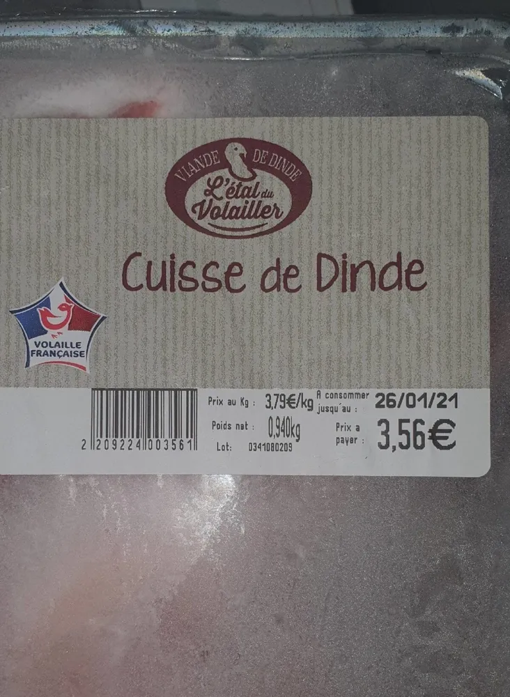 Cuisse de dinde