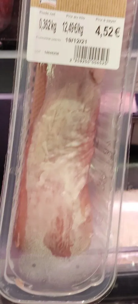 Filet mignon de porc