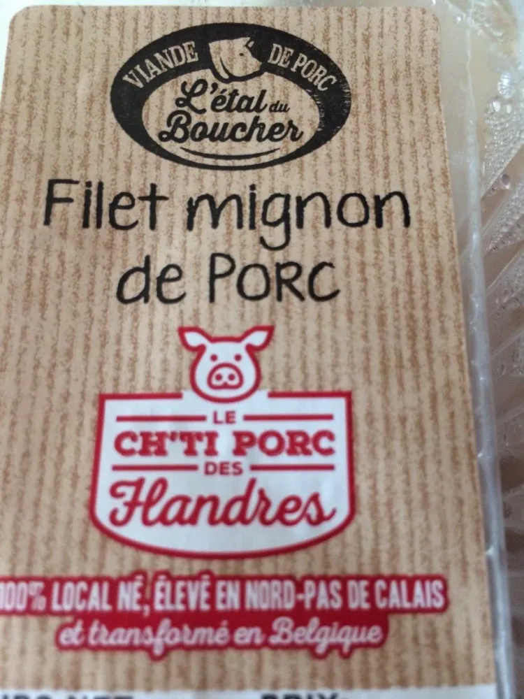 Filet mignon de porc