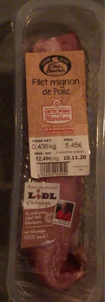 Filet Mignon de Porc