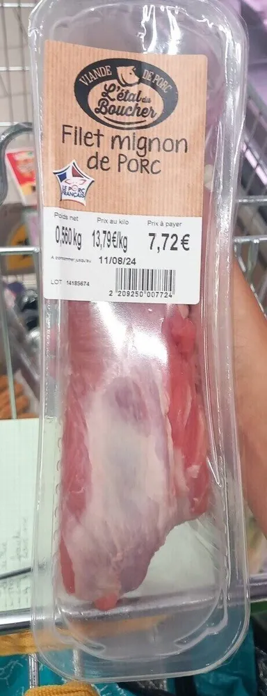Filet mignon de porc