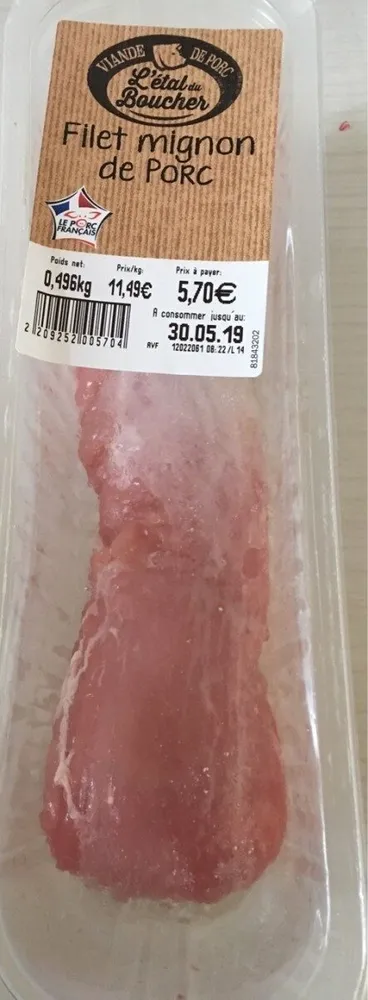 Filet mignon de porc