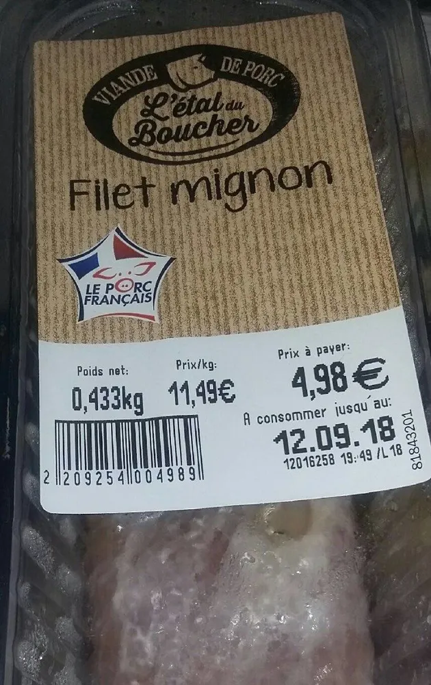 Filet mignon