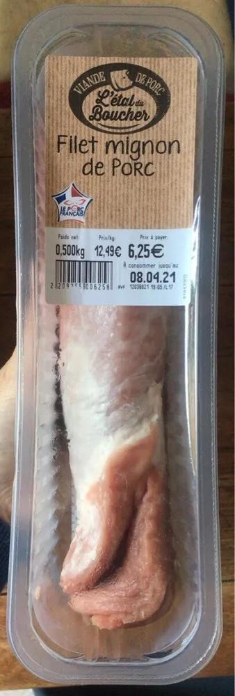 Filet mignon de porc
