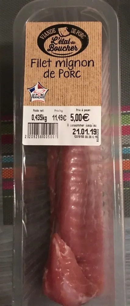 Filet mignon de porc