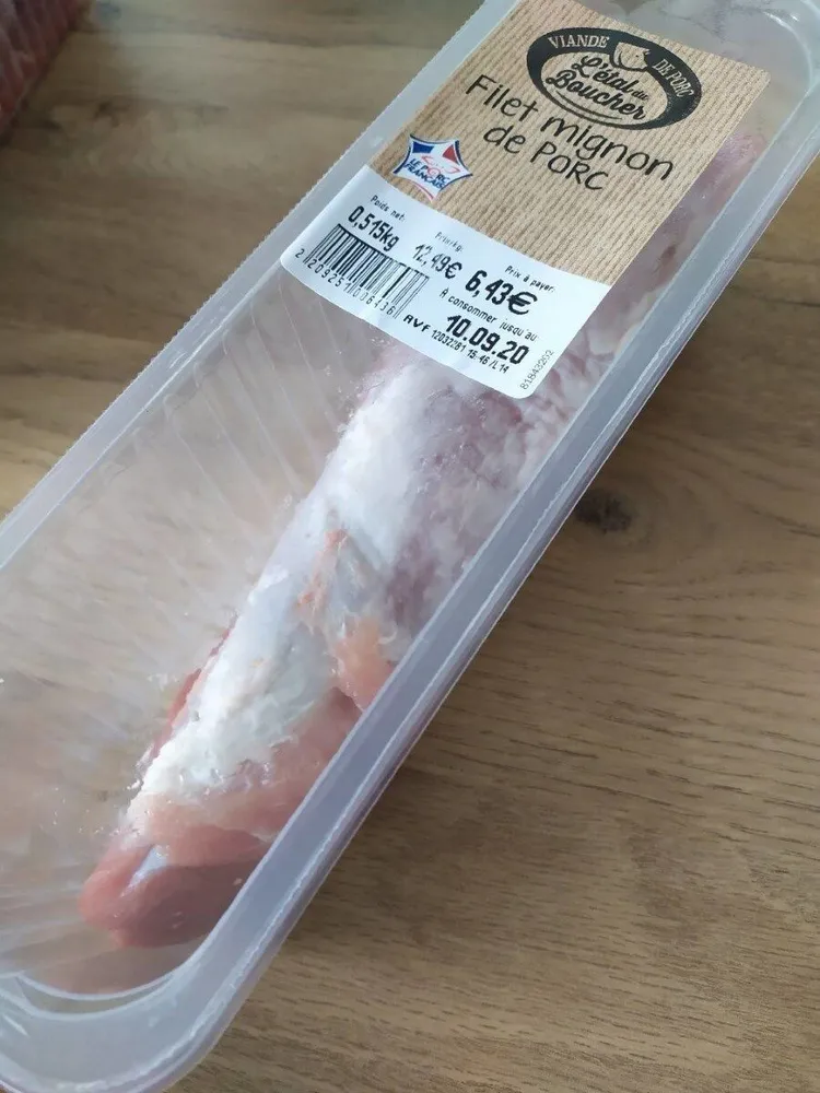 Filet mignon de porc