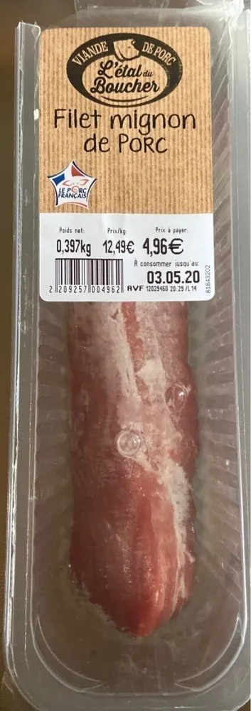 Filet mignon de porc