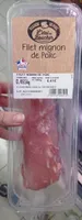 Filet mignon de porc