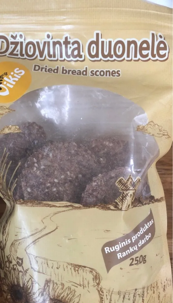 Dziovinta duonelė/Dried bread scones