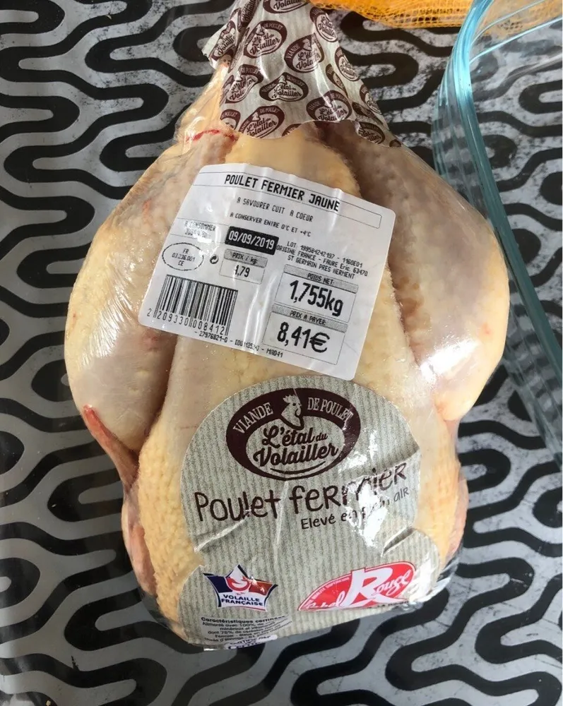 Poulet  Fermier