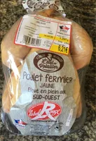 Poulet fermier jaune