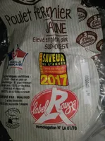 Poulet fermier label rouge
