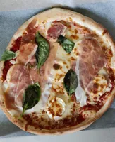 Pizza chèvre jambon