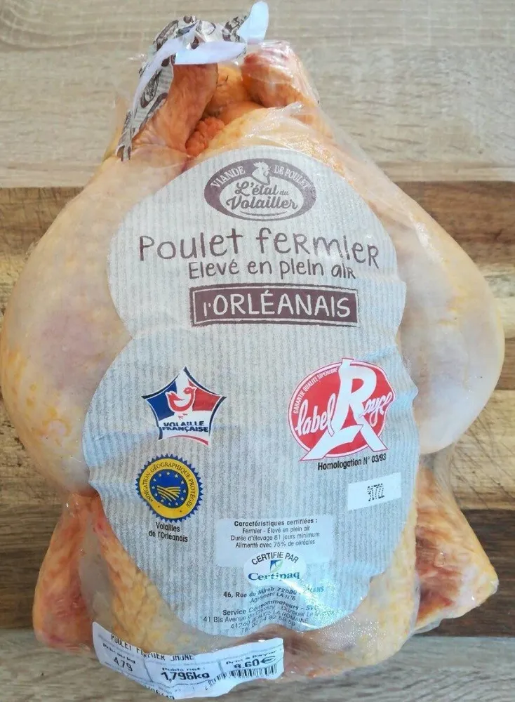 Poulet Fermier plein air