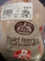 Poulet fermier label rouge