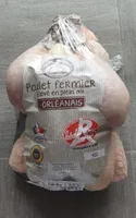 Poulet fermier élevé en plein air de l'Orléanais