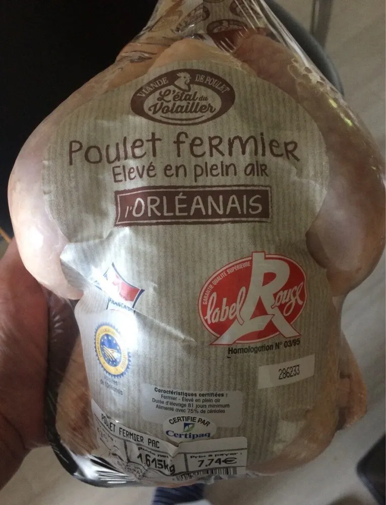 Poulet Fermier l'Orleanais