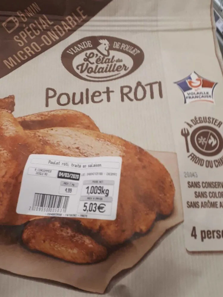 Poulet rôti